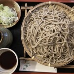 そばの庵はや田 - 太い十割、ボリューム〇