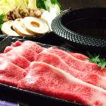 Seitennotsuki - 贅沢に霜降和牛を、すき焼きで。