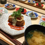 象印食堂 - ・象印御膳 [蟹クリームコロッケ]