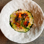 レヴォ - 鱧とウニのジュレ