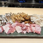 料理屋 稲家 - きのこ鍋　信州軍鶏