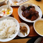 龍園 - 豚バラ肉と南瓜の角煮2021.10.31