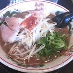 味噌豚骨です（真上から）