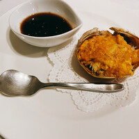 開化亭 - 上海蟹の蒸し物