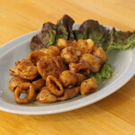 Stir-fried spicy shirokoro