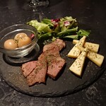 BAR&DINING KAZEMACHI - 燻製盛り合わせ3種380円 282110