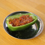 green pepper meat