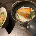 sincere - 甘鯛パリパリのストウブご飯