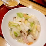 中華キッチン 桂林 - 海鮮あんかけ焼きそば 1000円