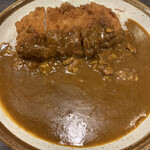 Koko Ichi Banya - 手仕込豚ヒレ勝つカレー(975円) をライス200g(-52円)、10辛(+110) = 1,033円