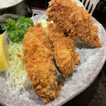 とんかつ 椛 - 牡蠣フライ　３個1000円