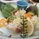 ホテル双葉 - 生春巻きと刺身こんにゃく