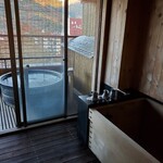 ホテル双葉 - 内風呂(外には露天風呂)