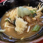 豚骨醤油ラーメン 王道家 - ネギチャー雑炊