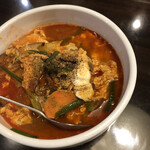 焼肉 ギュービッグ - カルビスープ（ライス入り）ハーフ