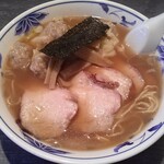 チャーシューワンタンメン