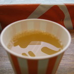 フルーツ・ヒラヤマ - 林檎の生ジュース １３０円