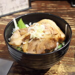 ラーメン あじゃあら - 小チャーシュー丼