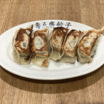 壽ゑ廣餃子 - 広島牡蠣餃子(5個 490円)