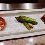 日比谷 モンシェルトントン - 野菜の鉄板焼き