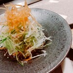 日比谷 モンシェルトントン - きざみ野菜のサラダ