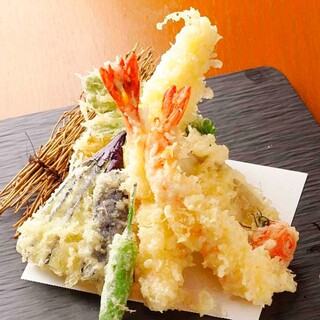 Make seasonal ingredients Tempura with tempura!