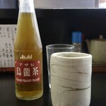 とんかつ 五郎十 - ウーロン茶。