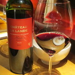 ワインクラブ・ラ・タブレ - 中重口のメドック、渋みが良い具合で香りも良い、4500円はしなかったかな、満足の１本