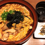 鶏匠庵 - 親子丼（並）