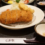 Teuchi Tonkatsu Shimaya - 厚切りロースかつ定食→単品