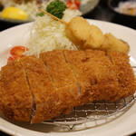 Teuchi Tonkatsu Shimaya - 厚切りロースかつ定食→単品