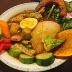Kare Hausu Gari - トントロのスープカリー アップ