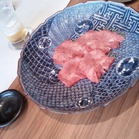 柳橋焼にく わにく - 追加の１枚６００円のタン５枚