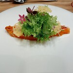 アンシャンテ - 前菜のサーモン