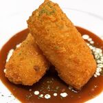 Hokkai crab gratin Croquette