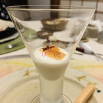 ラトリエ あべ - ⑧ 生落花生のブラマンジェ、落花生リキュールのジュレ