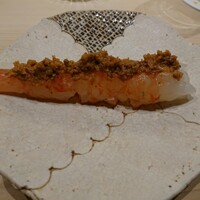 鮨 なんば 日比谷 - ボタンエビ