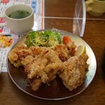 焼き鳥 かわむー - 唐揚げ定食