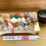 金寿司 地魚定 - ・12時までの限定にぎり 1,100円/税込