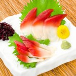 Surf clam sashimi