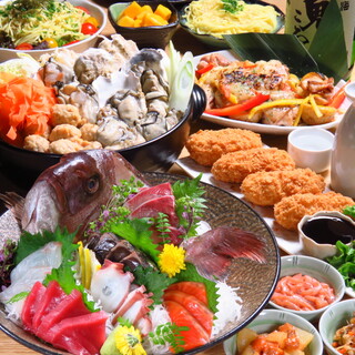 Daily fresh fish and Hokkaido specialty menus are attractive ◎Taste a variety of Japanese-style meal