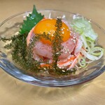 Izakaya Komichi - 甘海老と紅ズワイ蟹のユッケ