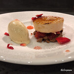 カーサ・デル・チーボ - シブーストと蜂蜜のジェラート