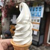 ハコダテソフトハウス元町 - 211029金　北海道　ハコダテソフトハウス元町 　牛乳ソフトクリーム330円