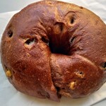 パン家のどん助 - 栗とホワイトチョコベーグル