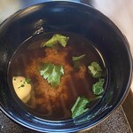 銀座 四代目 高橋屋 - 赤だし