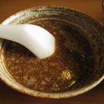 麺屋 錦堂 - つけ麺たれ