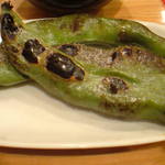 飲食笑商何屋ねこ膳 - 焼き空豆