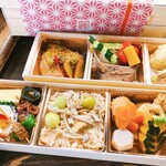 きょうど料理亭 杉ノ目 - 特撰二段はまなす弁当(秋仕立て)