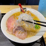 超純水採麺 天国屋 - 白髪ネギ